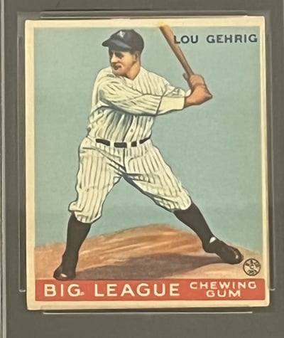 1933 Goudey Lou Gehrig
