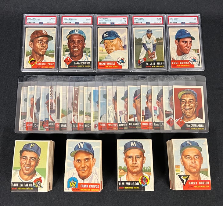 1952 Topps Mickey Mantle Rookie Highlights Grandpa's Shoebox Collection  from Canada