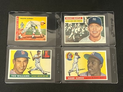 1956 Topps Mickey Mantle Just Collect