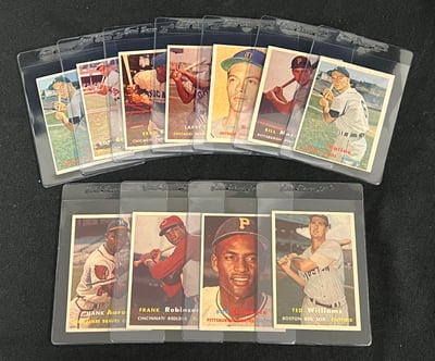 1957 Topps Baseball Just Collect