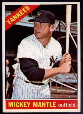 1966 Topps Mantle