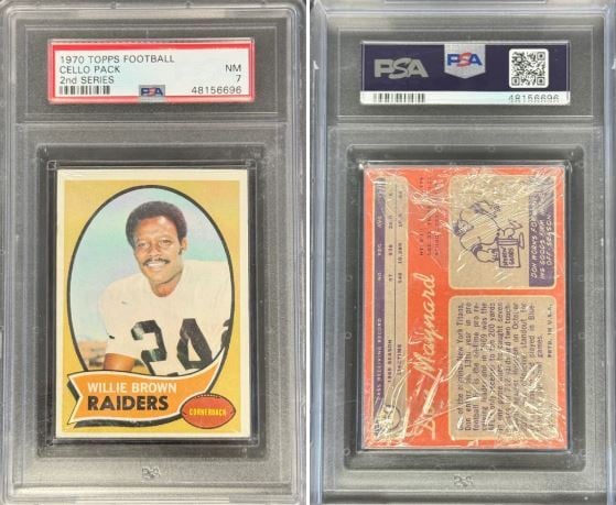 1970 Topps Football Cello Pack Break Live to Chase Namath and Unitas!