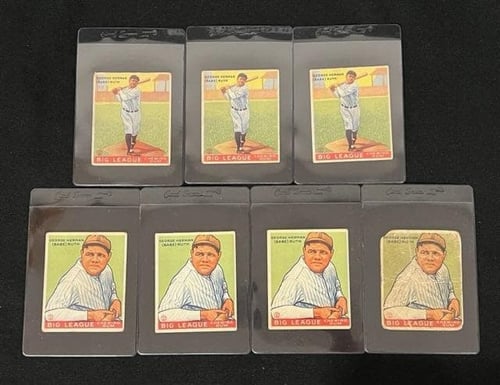 Babe Ruth Goudey Cards 3