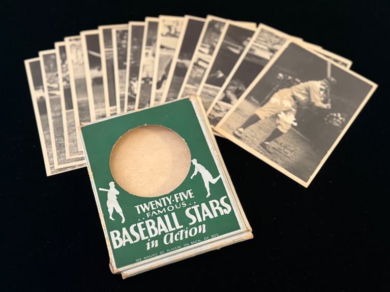 Babe Ruth Highlights 1929 Kashin Collection in Original Box Purchase