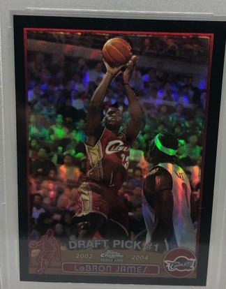 LeBron James Rookie Sets All-Time Sales Price Record of 5.2 Million Dollars