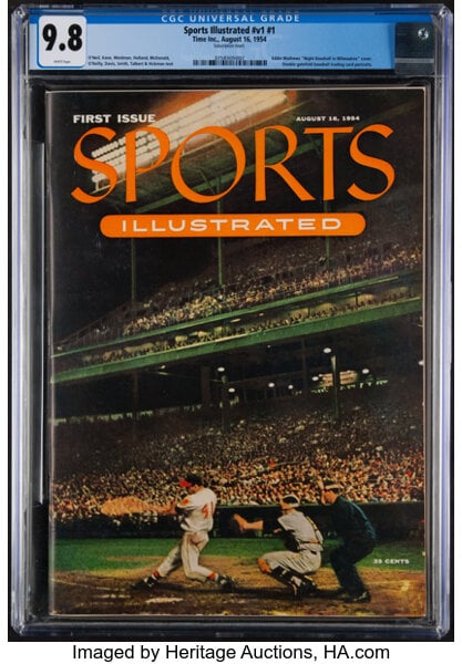 First Issue Of Sports Illustrated Sold For Thousands Of Dollars