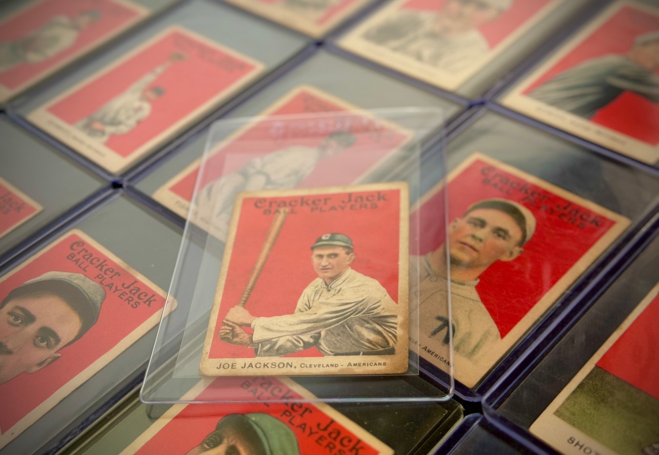 Vintage Collection Discovered w/ 1915 Cracker Jack Shoeless Joe Jackson