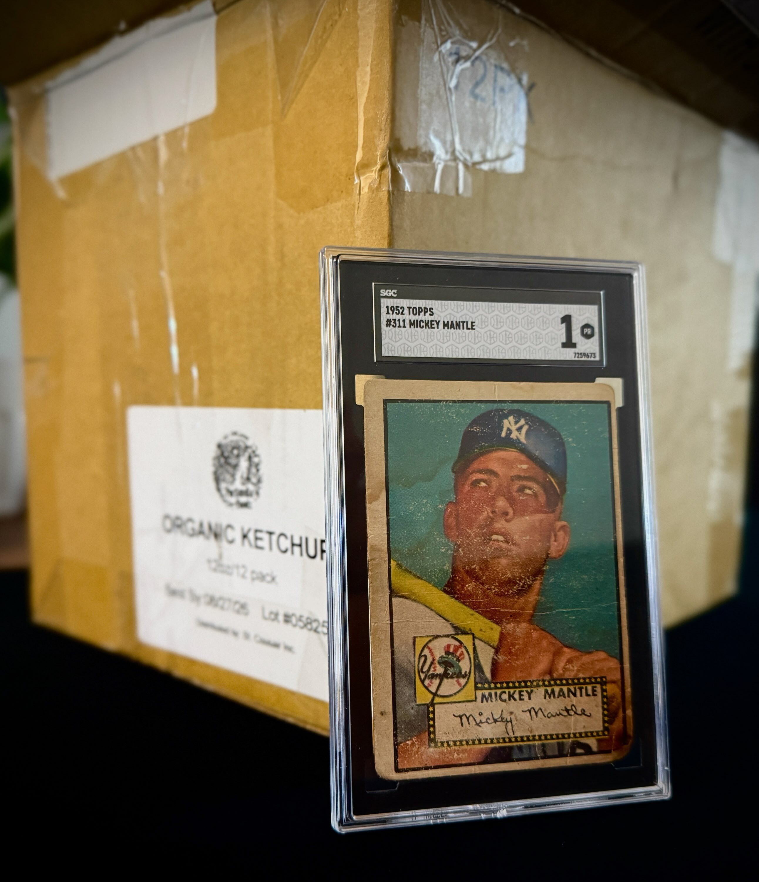 1952 Topps Mickey Mantle Rookie Discovered After Decades in Shed
