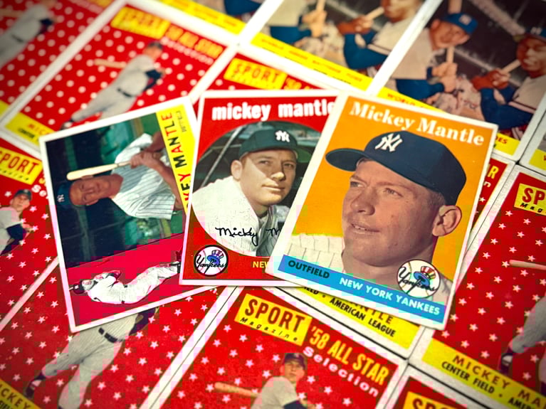 Dozens of Mickey Mantle Cards Loose in a Box Purchased by Just Collect