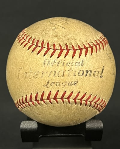 Babe Ruth Signed Baseball