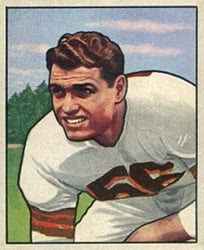 1950 Bowman Dante Lavelli