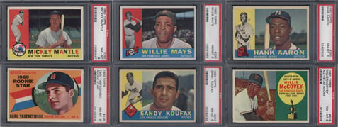 1960 Topps Cards