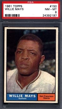 1961 Topps Baseball PSA Near Complete Set Purchase