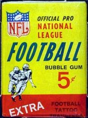 1964 Philadelphia Football Wax Pack