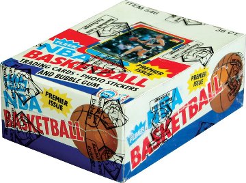1986 Fleer Wax Box