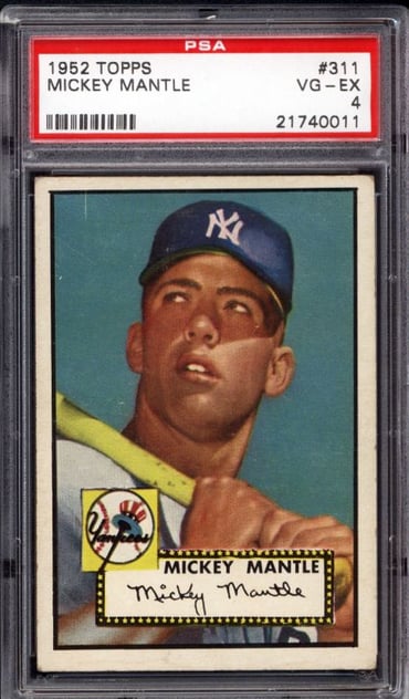 1952 Topps Mickey Mantle