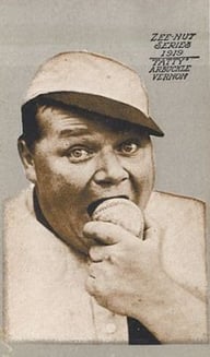 1919 Zeenut Fatty Arbuckle PCL Card