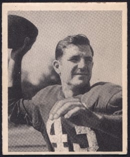 1948 Bowman Sammy Baugh