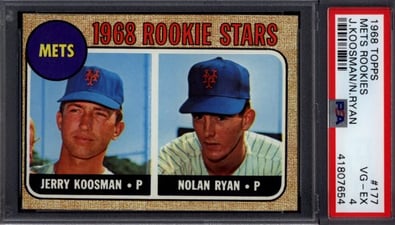 1968 Topps #177 Nolan Ryan