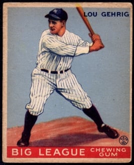 Dad's 1933 Goudey Shoebox Collection
