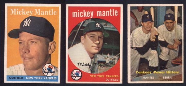 Topps Mickey Mantle Cards