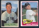 Mickey Mantle Topps and Bowman Cards