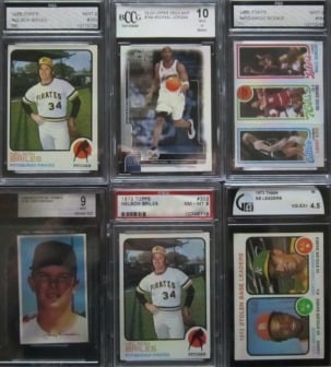Miscellaneous graded cards