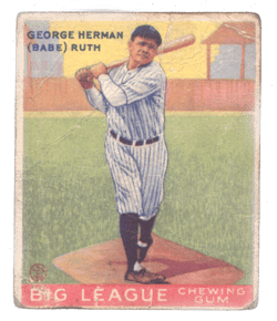 1933 Goudey Babe Ruth #144