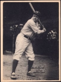 1929 R316 Kashin Babe Ruth