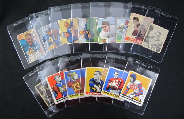 vintage football cards