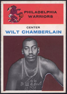 1961 Fleer Wilt Chamberlain rookie card