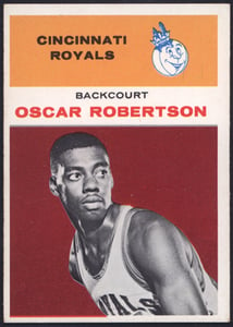 1961 Fleer Oscar Robertson rookie card