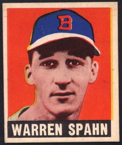 1948 Leaf Warren Spahn