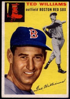 1954 Topps Ted Williams #250