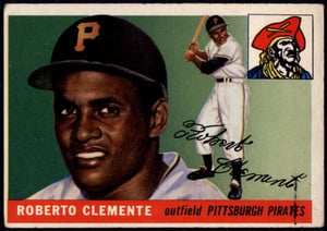 1955 Topps #164 Roberto Clemente