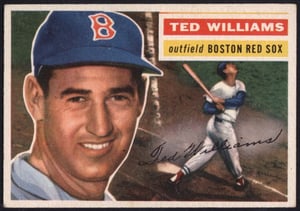1956 Topps  Ted Williams