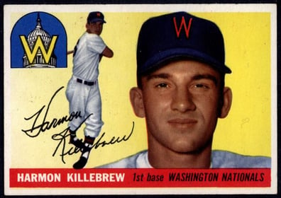 1955 Topps Harmon Killebrew