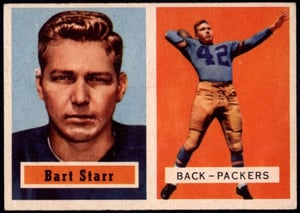 1957 Topps Bart Star