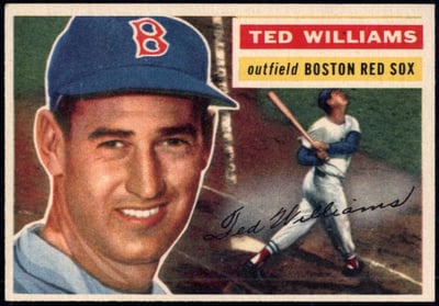 1956 Topps Ted Williams