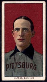 1909-1911 T206 Fred Clarke Portrait