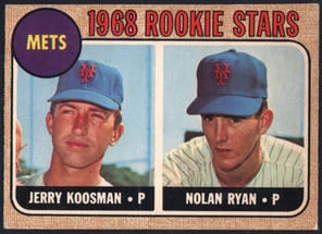 1968 O-Pee-Chee #177 Nolan Ryan rookie card