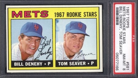 1967 Topps Tom Seaver Rookie Card