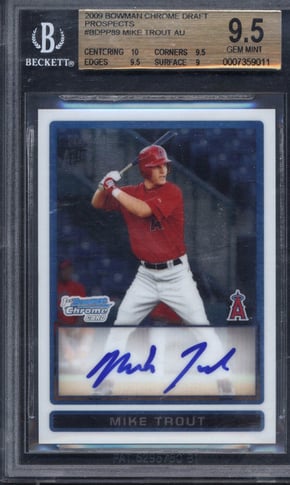 Mike Trout Auto Rookie
