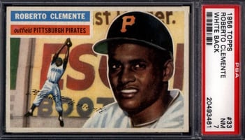 1956 Topps #33 Roberto Clemente