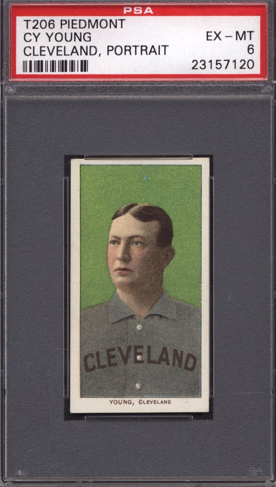 T206 Cy Young Portrait Cleveland PSA 6
