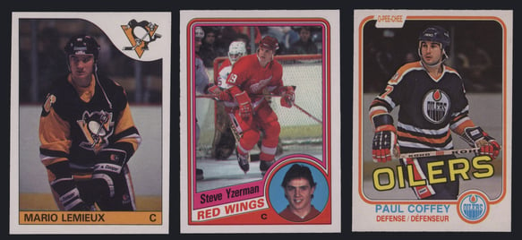 Hall of Fame Rookie Hockey Cards