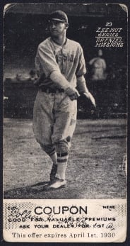 Zeenuts: 1929-1930 Collection with Coupons
