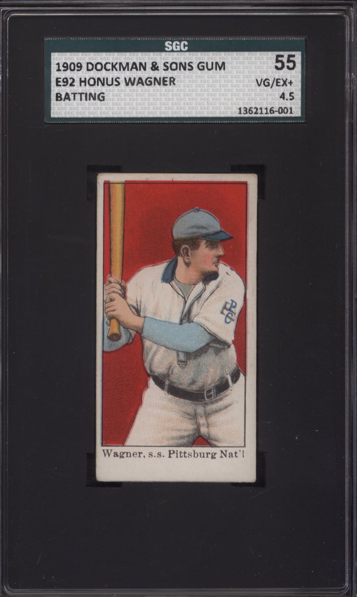 This “Flying Dutchman” Honus Wagner Flies High