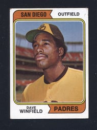1974 Topps Winfield RC