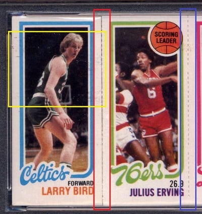 1980 Topps Larry Bird Magic Johnson Rookie Card